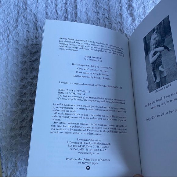 Animals Divine by Lisa Hunt Tarot card box set First Printing / First Edition - Picture 8 of 16